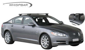 Jaguar XF Yakima Whispbar Roof Racks